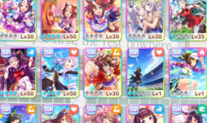 【画像】ウマばっか引いてサポカがコレなんやけど上手くやればこれでもA+取れるんか？